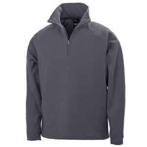 Result Mens Core Micron Anti-Pill Fleece Top / Charcoal